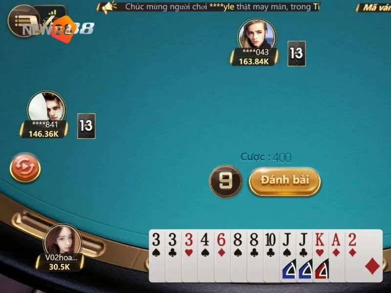 Chơi Tiến lên - Game bài quốc dân tại New88