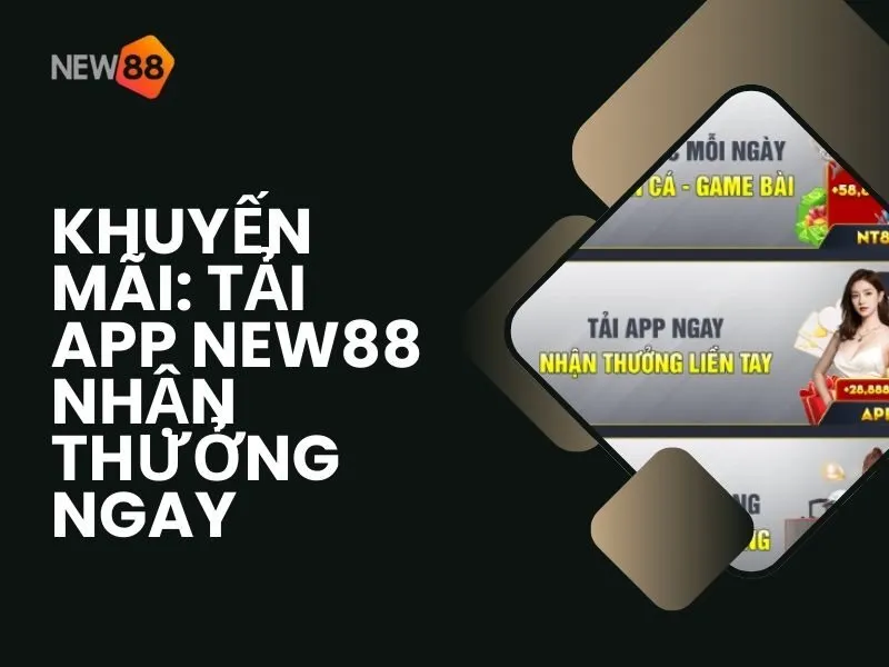 khuyến mãi: Tải app New88 nhận thưởng ngay