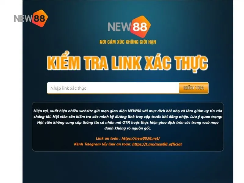 Vào Link New88 không bị chặn mới nhất